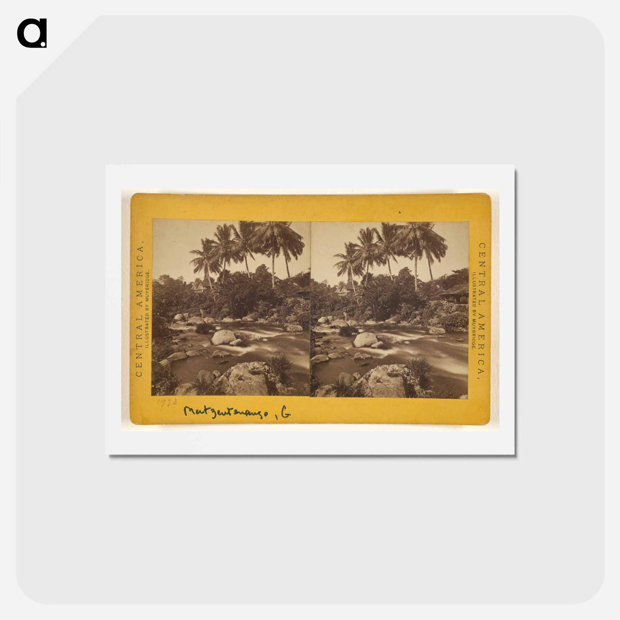 アートポストカード-Mazatenango
- エドワード マイブリッジ Postcard.