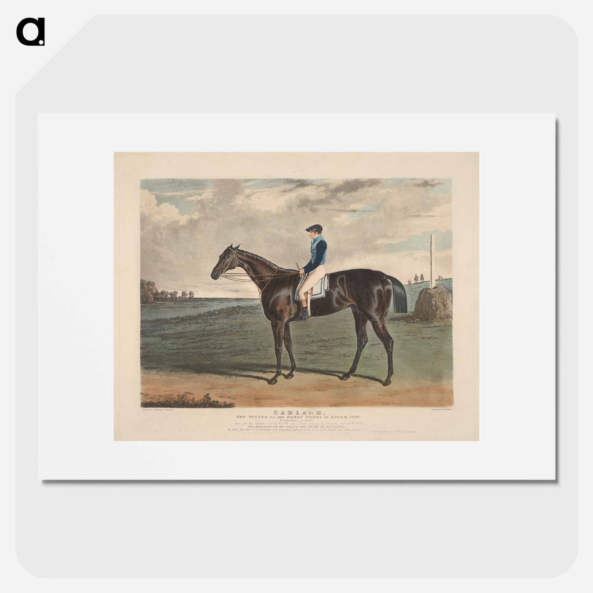 アートポスター-Cadland, the Winner of the Derby Stakes at Epsom
- イェール大学アートギャラリー Poster.
