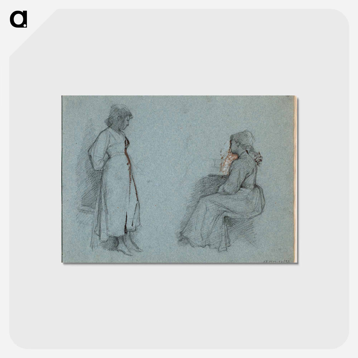 アートポストカード-(unknown) - アルバート エーデルフェルト Postcard.