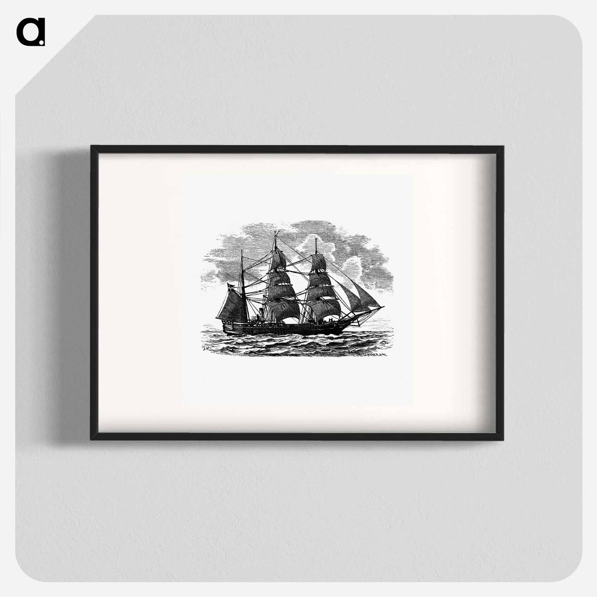 アートポスター-European Ship Engraving
- 大英図書館 Poster.