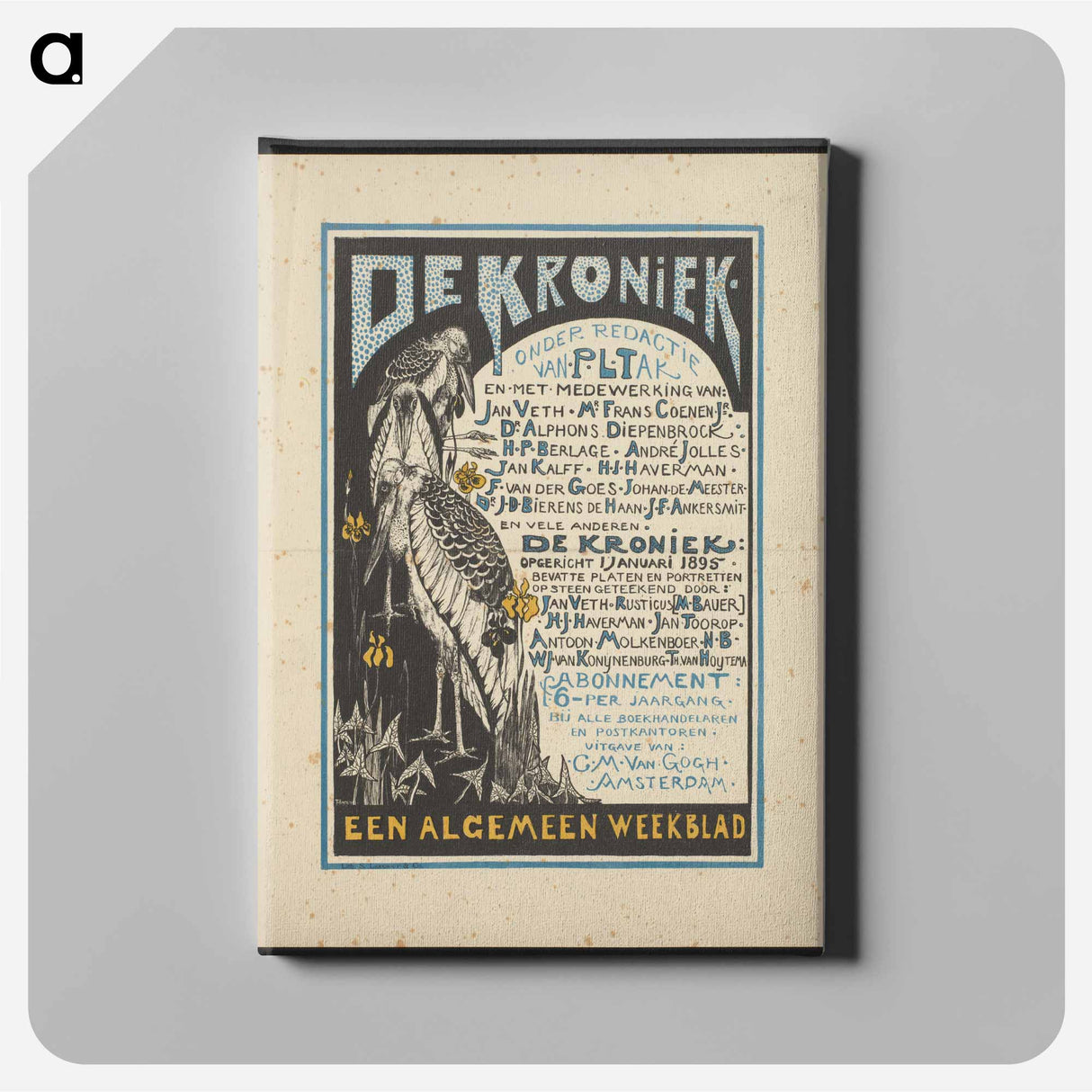 De kroniek - Theo van Hoytema Canvas.