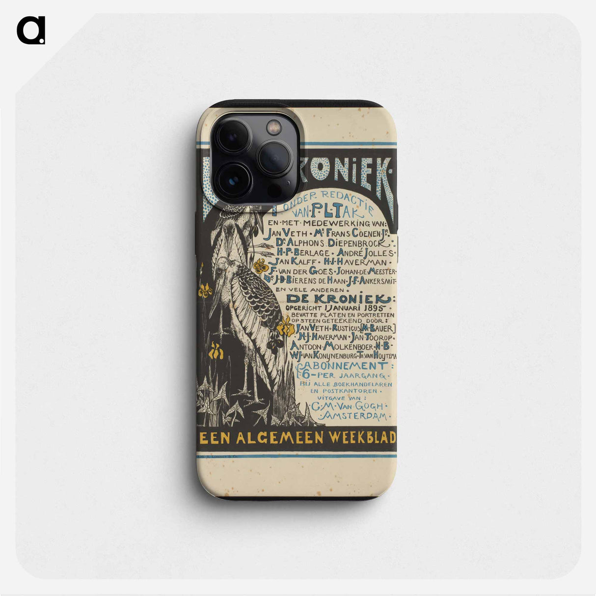 The kroniek - Theo van Hoytema Phone Case.