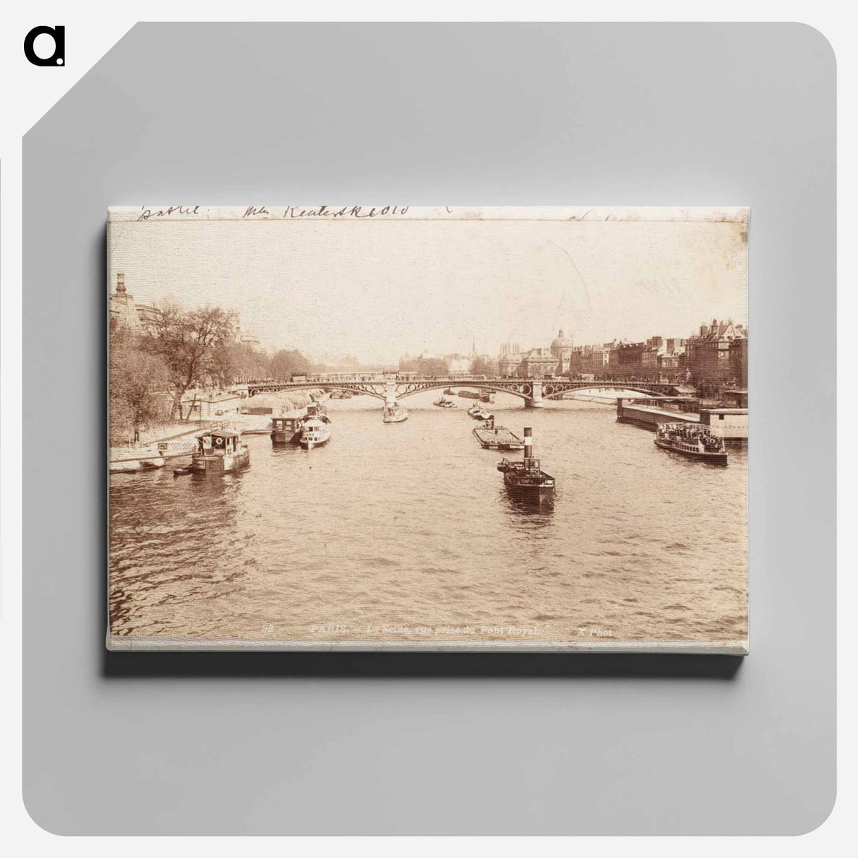 (unknown) part of a sketchbook - アルバート エーデルフェルト Canvas.