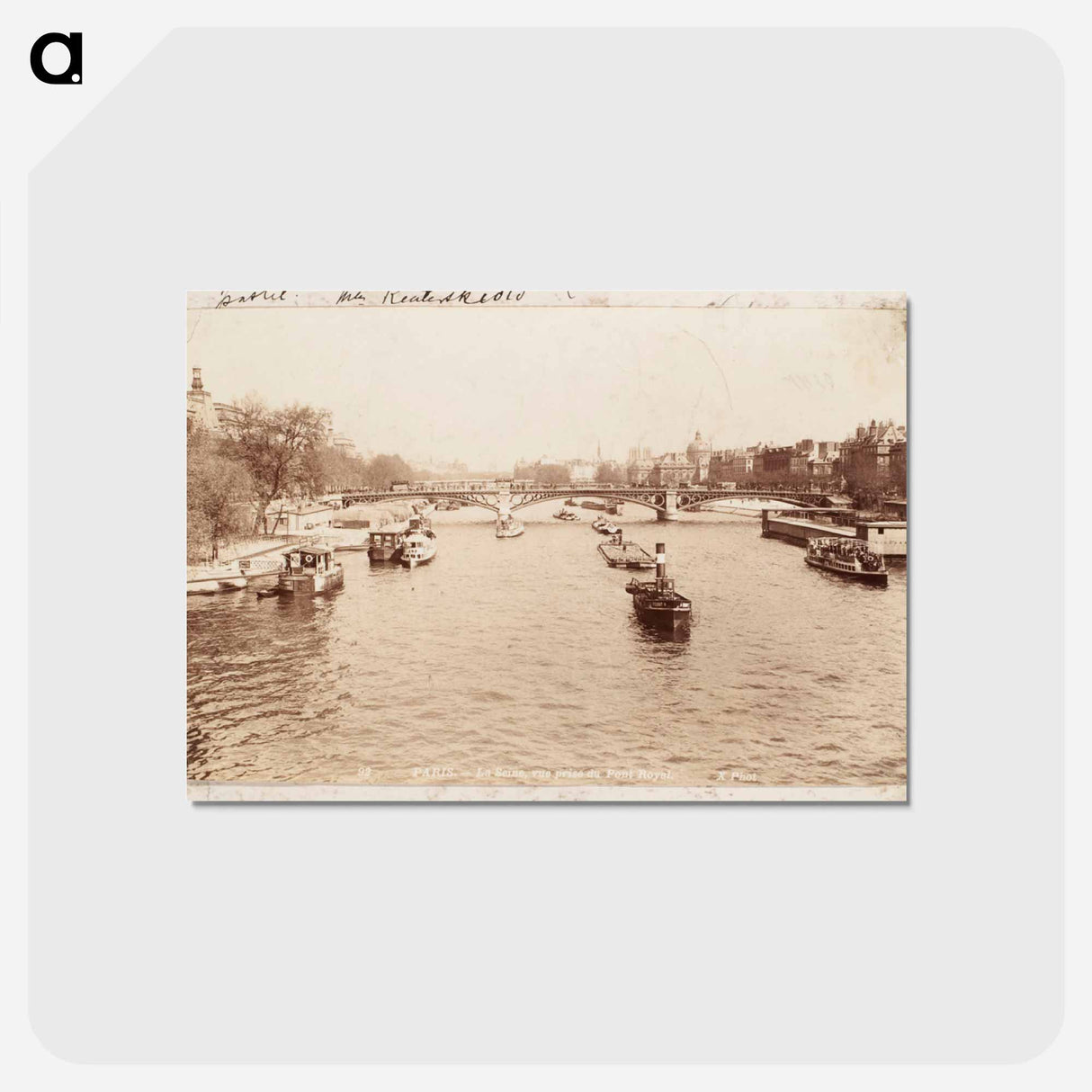 (unknown) part of a sketchbook - アルバート エーデルフェルト Postcard.