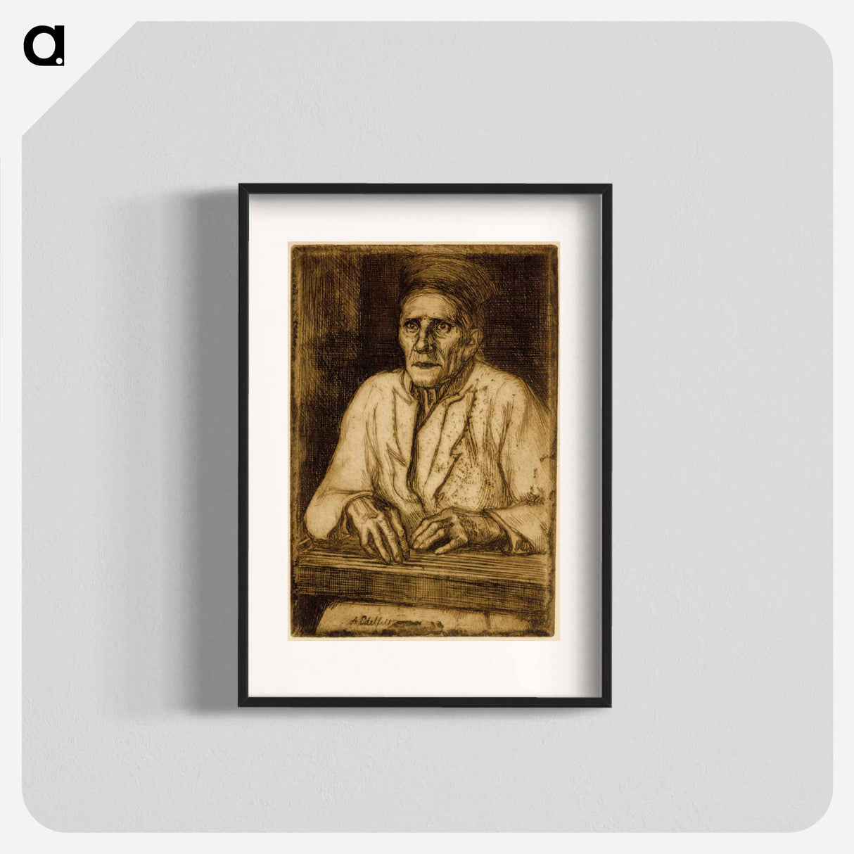 Paraske kanteleineen - アルバート エーデルフェルト Poster.