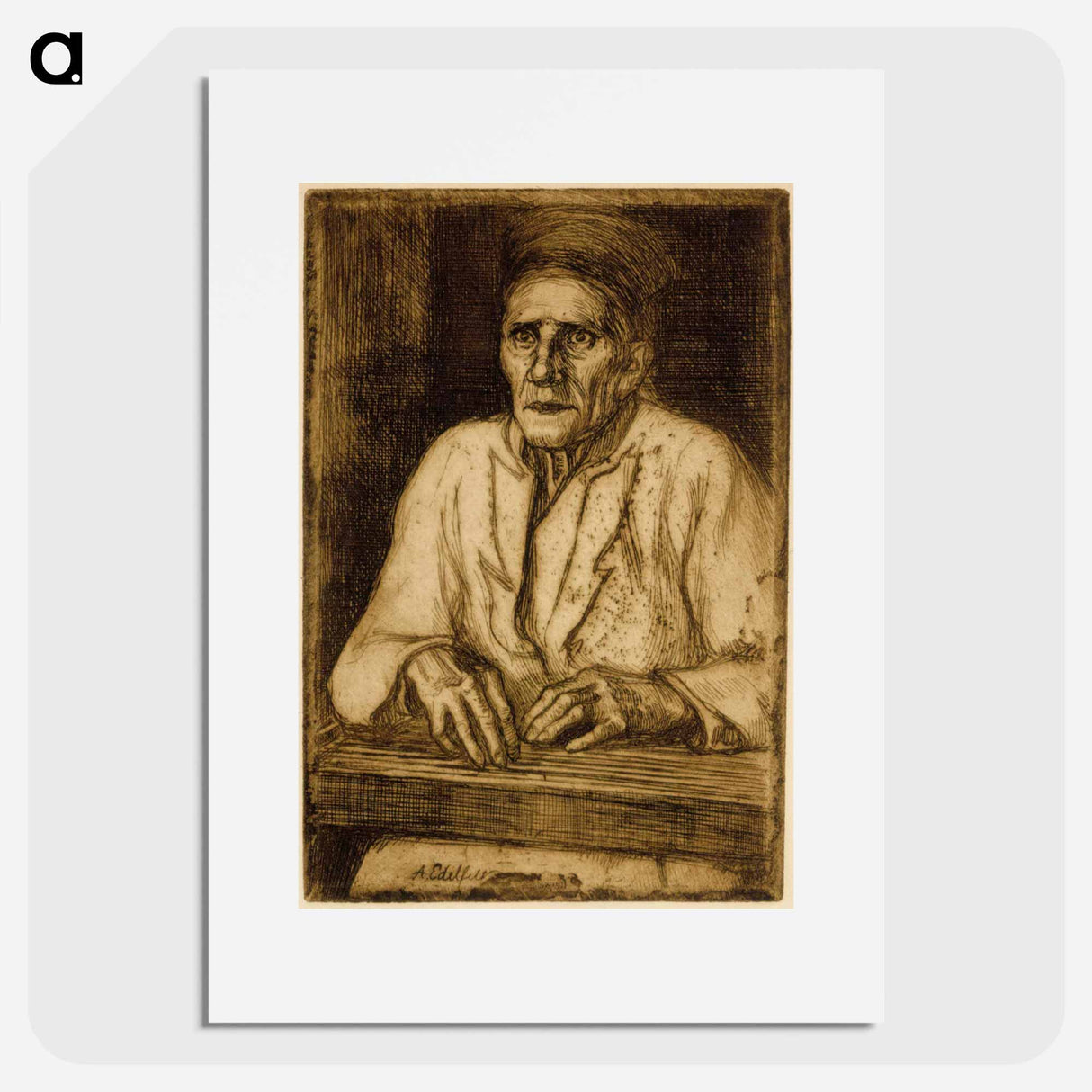 Paraske kanteleineen - アルバート エーデルフェルト Poster.