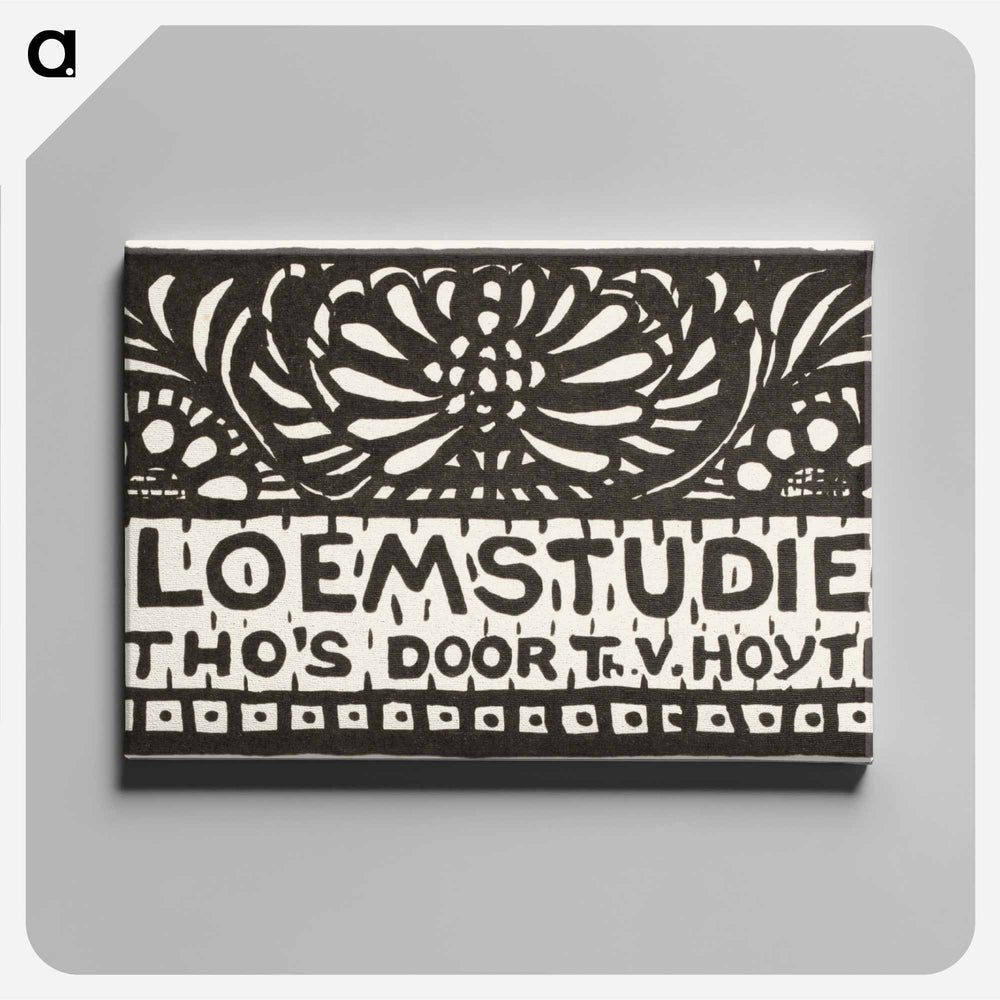 Bloemstudies - Theo van Hoytema Canvas.