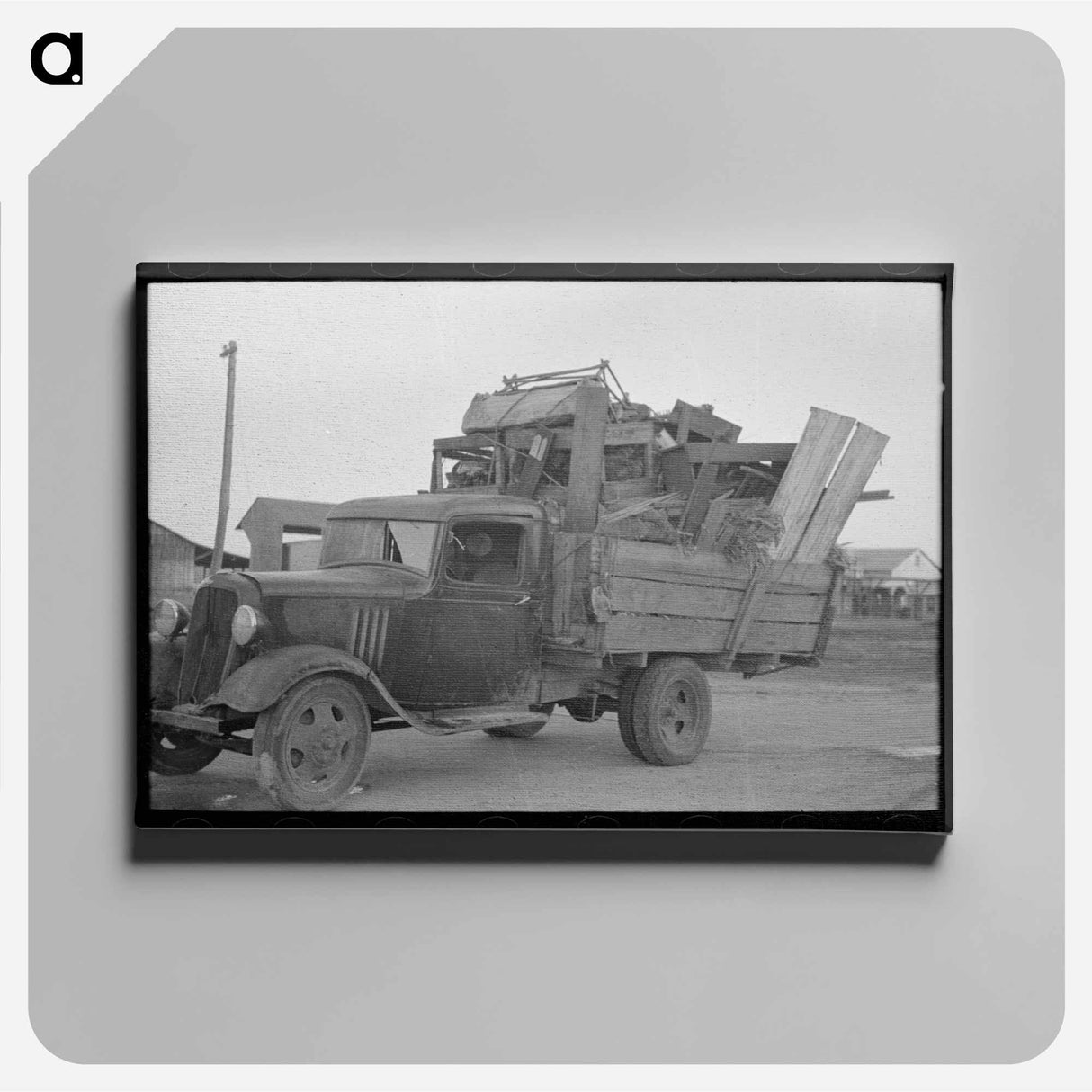 アートパネル-Truckload of Belongings
- ラッセル リー Canvas.