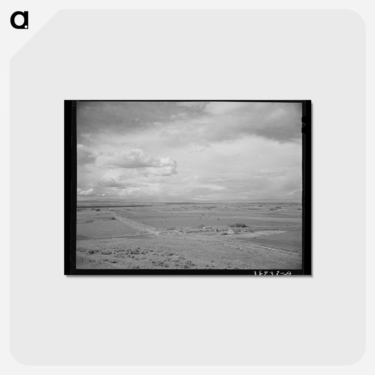 アートポストカード-Owyhee River Valley
- ラッセル リー Postcard.