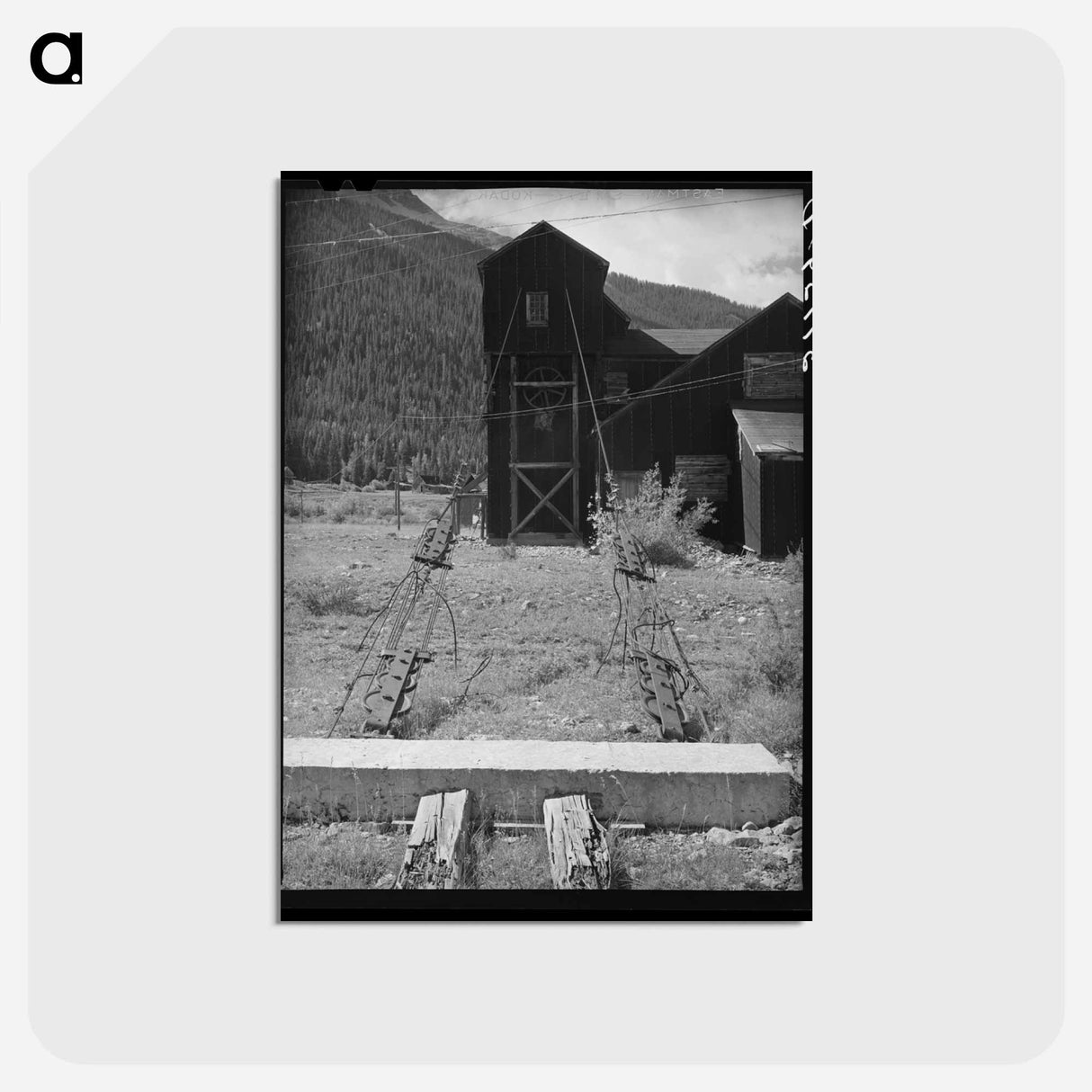 アートポストカード-Aerial Tramway, San Juan County
- ラッセル リー Postcard.
