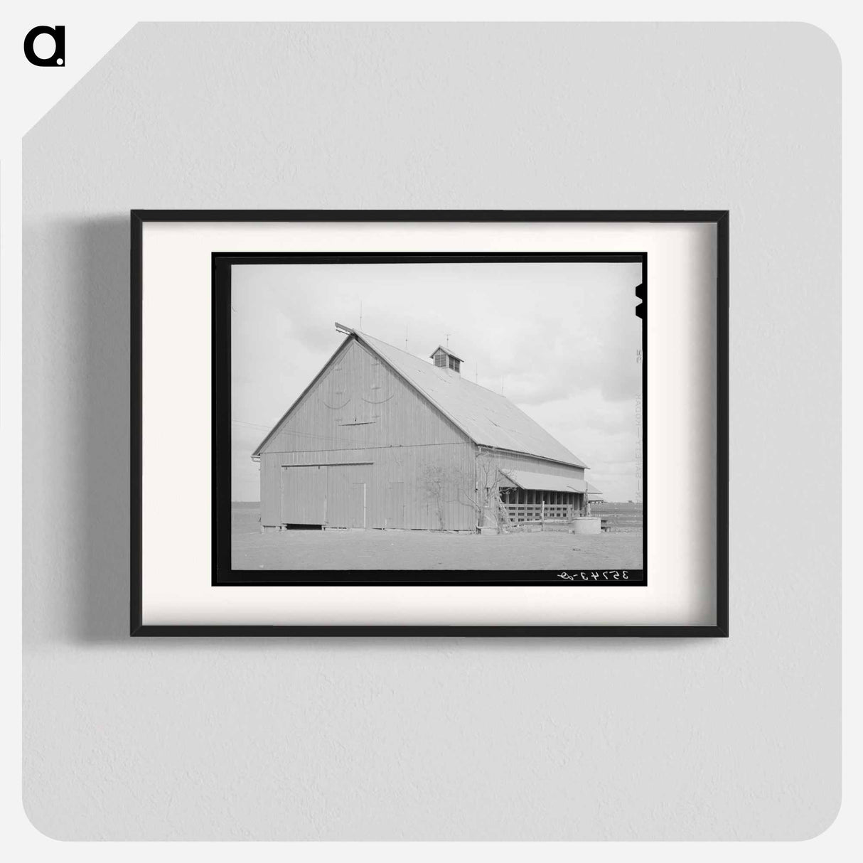 アートポスター-Barn on Cotton Farm
- ラッセル リー Poster.