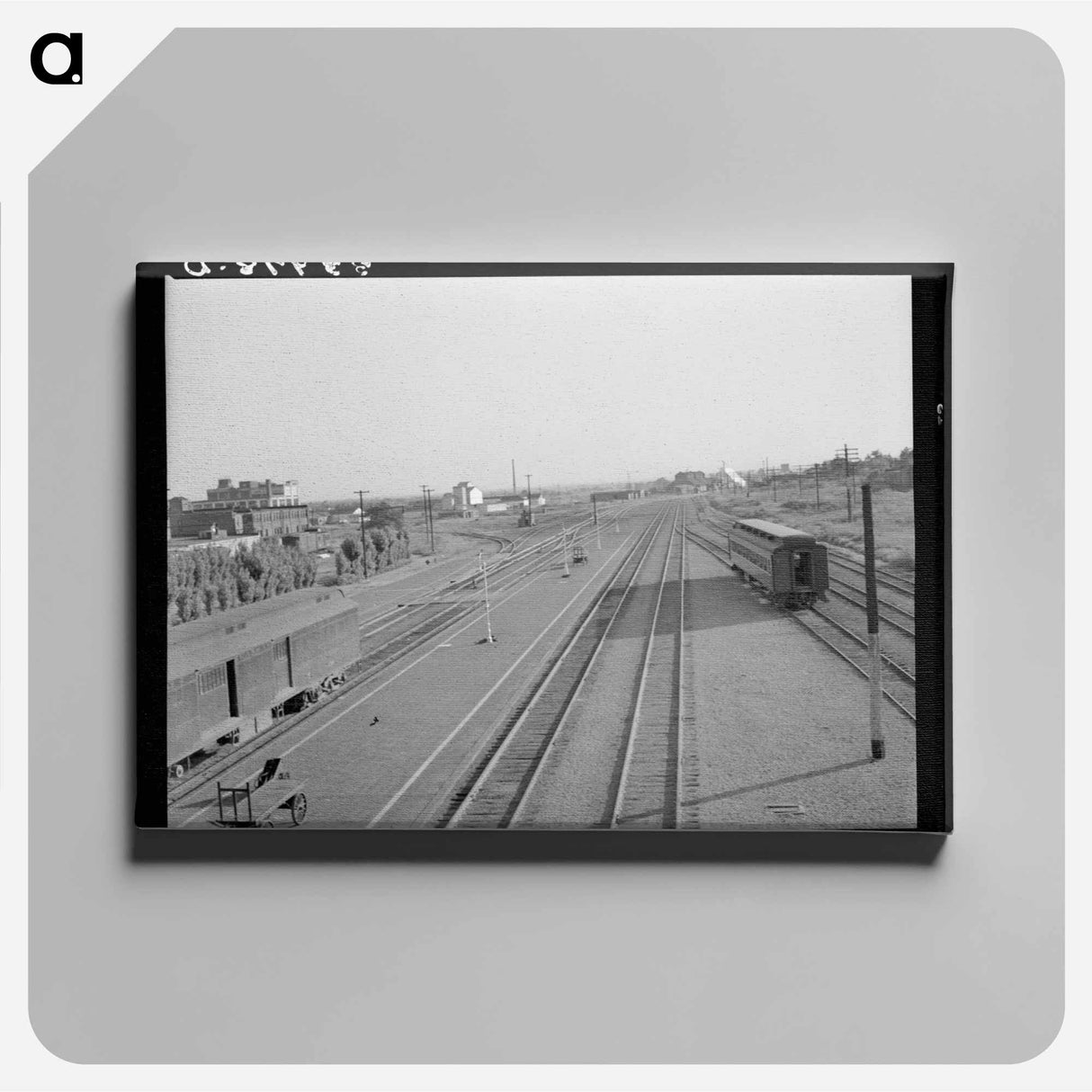 アートパネル-Railroad Yards, Muskogee, Oklahoma
- ラッセル リー Canvas.