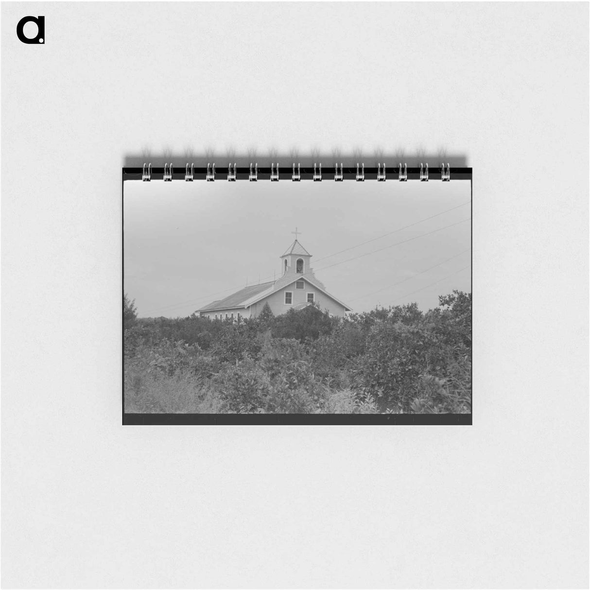 アートメモ帳-Church in the Orange Growing Section, Boothville, Louisiana
- ラッセル リー Memo.