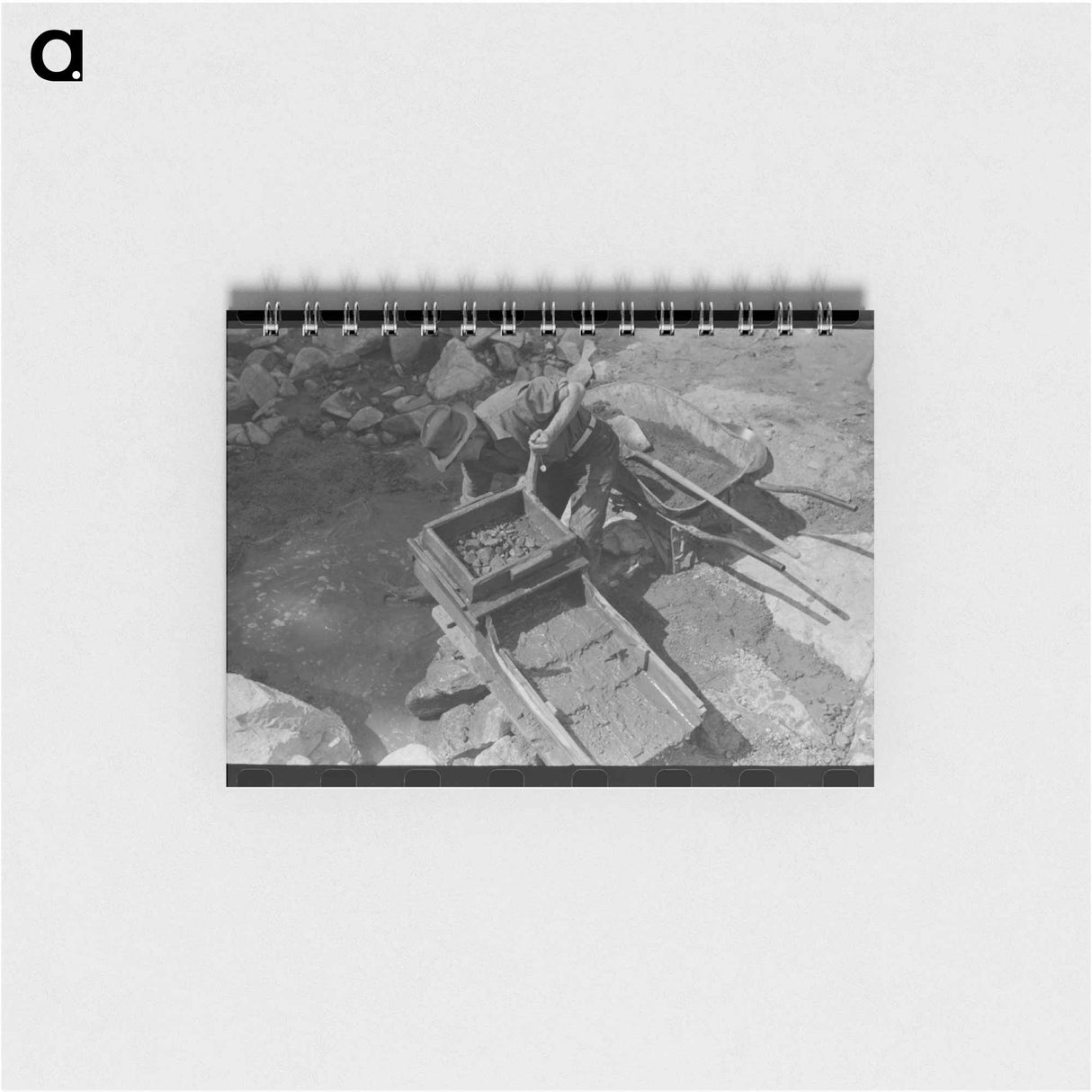 アートメモ帳-Gold Prospector's Rocker
- ラッセル リー Memo.