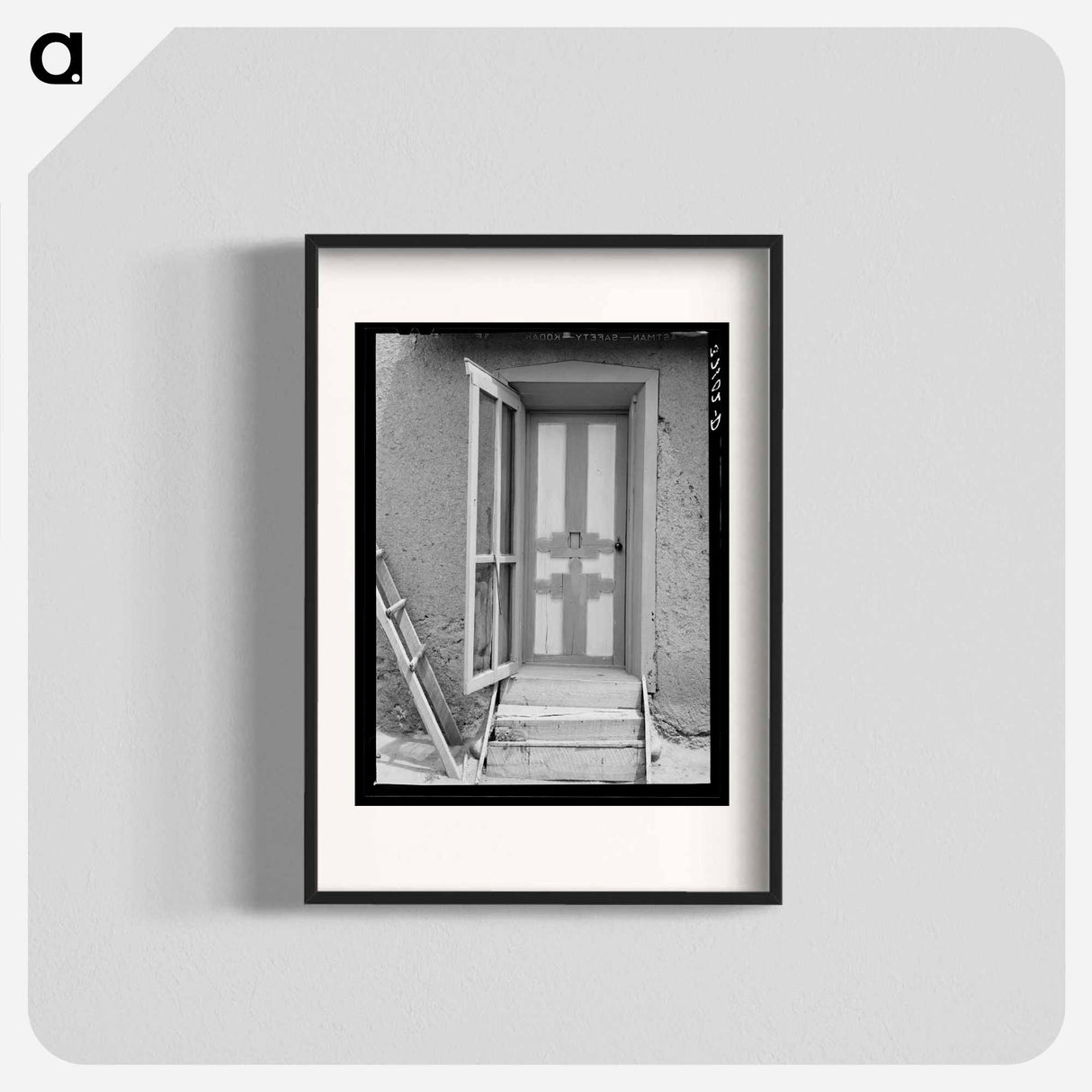 アートポスター-Chamisal House Entrance
- ラッセル リー Poster.