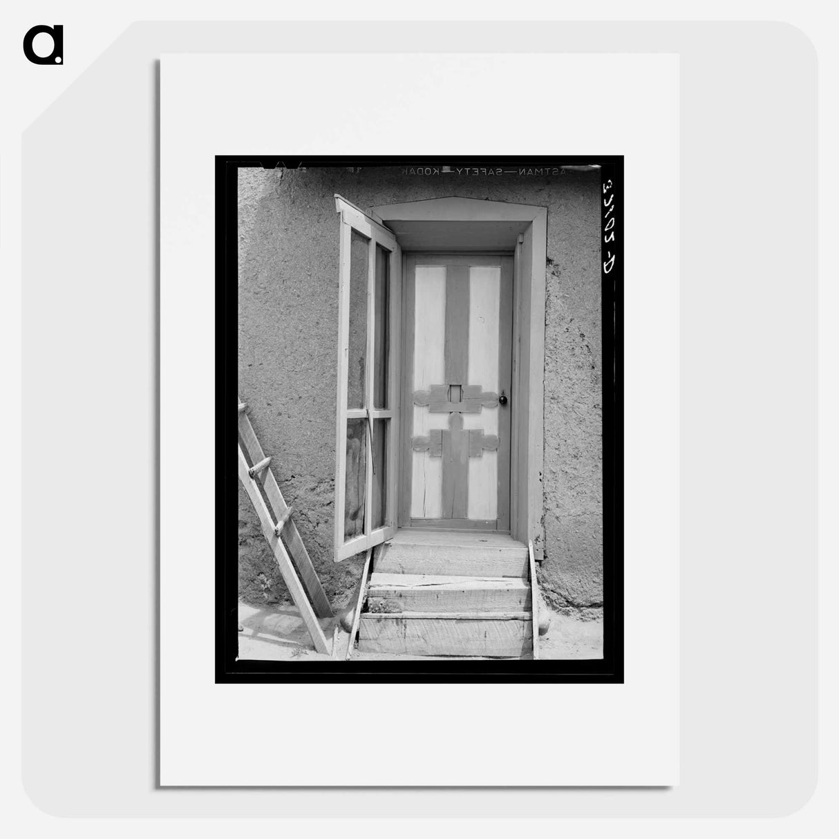 アートポスター-Chamisal House Entrance
- ラッセル リー Poster.