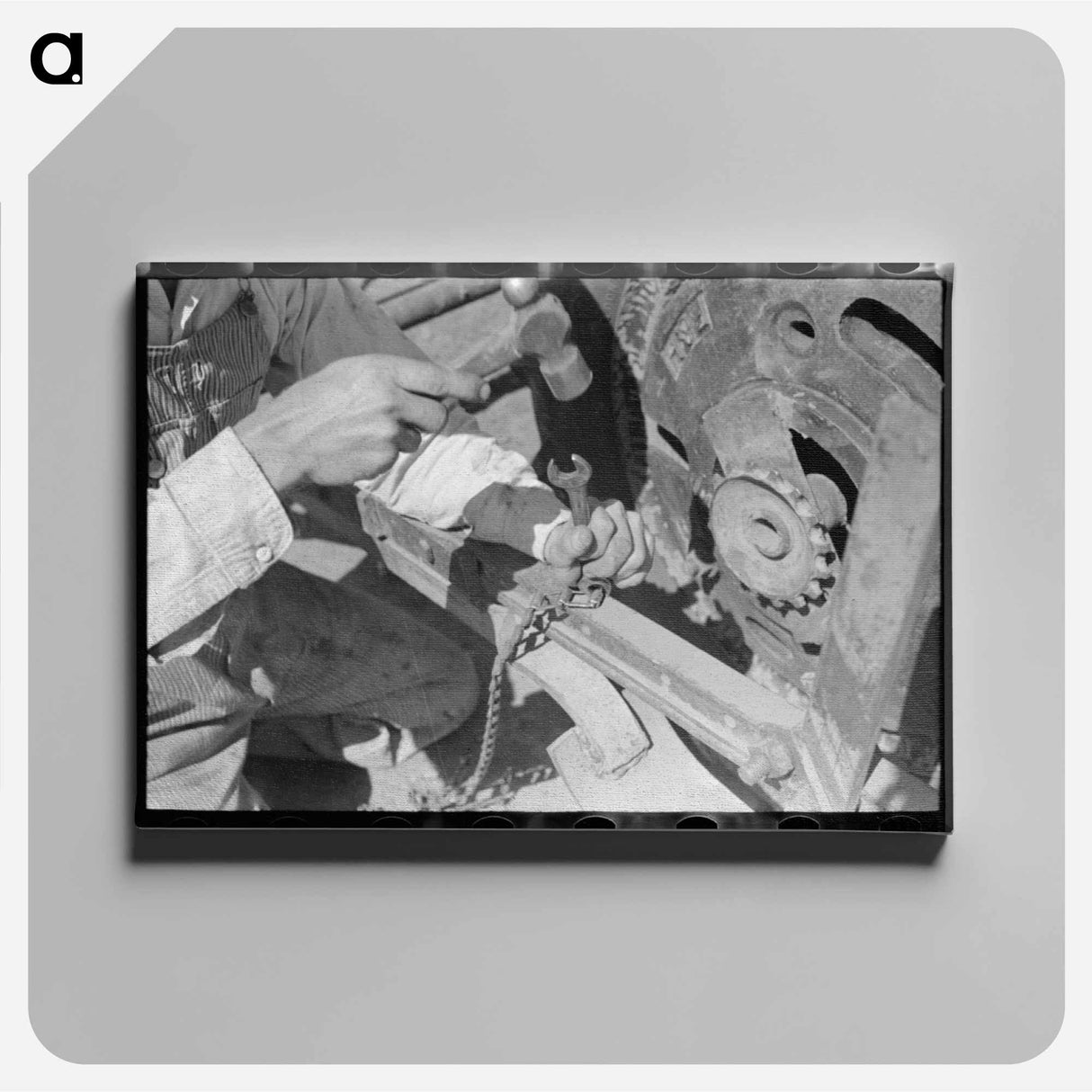 アートパネル-Chain Repair, Texas Farm
- ラッセル リー Canvas.