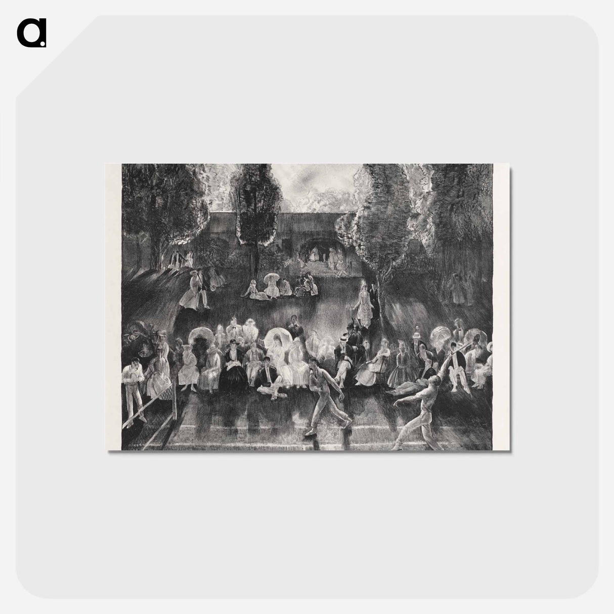 アートポストカード-Tennis
- ボストン公共図書館 Postcard.