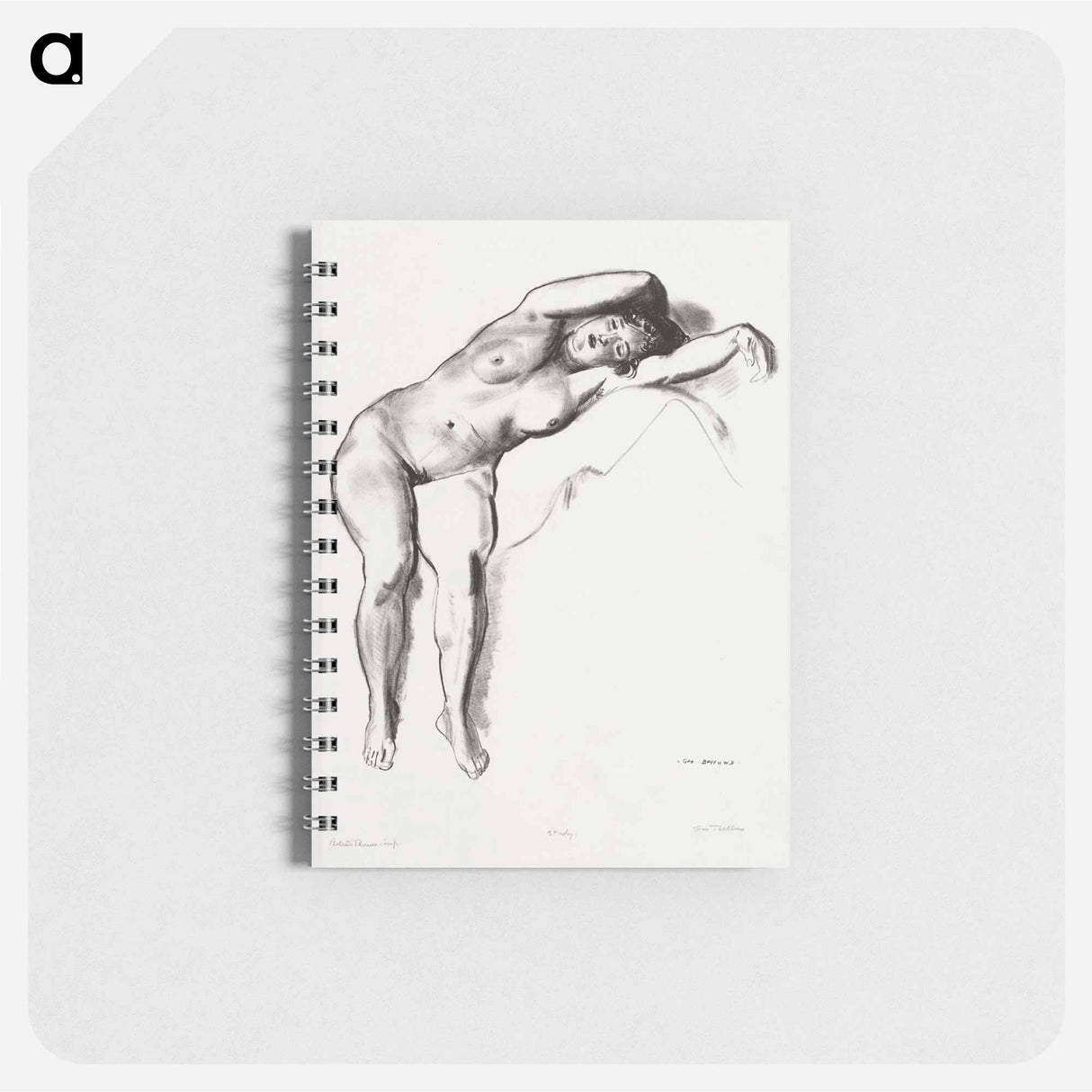 アートメモ帳-Nude Study
- ボストン公共図書館 Memo.