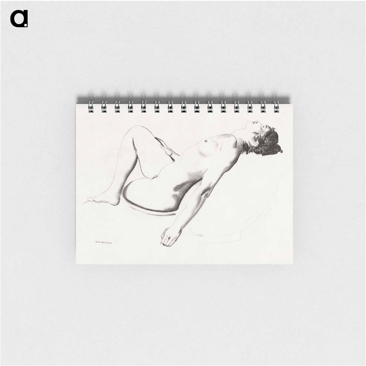 アートメモ帳-Nude on a Pillow
- ボストン公共図書館 Memo.