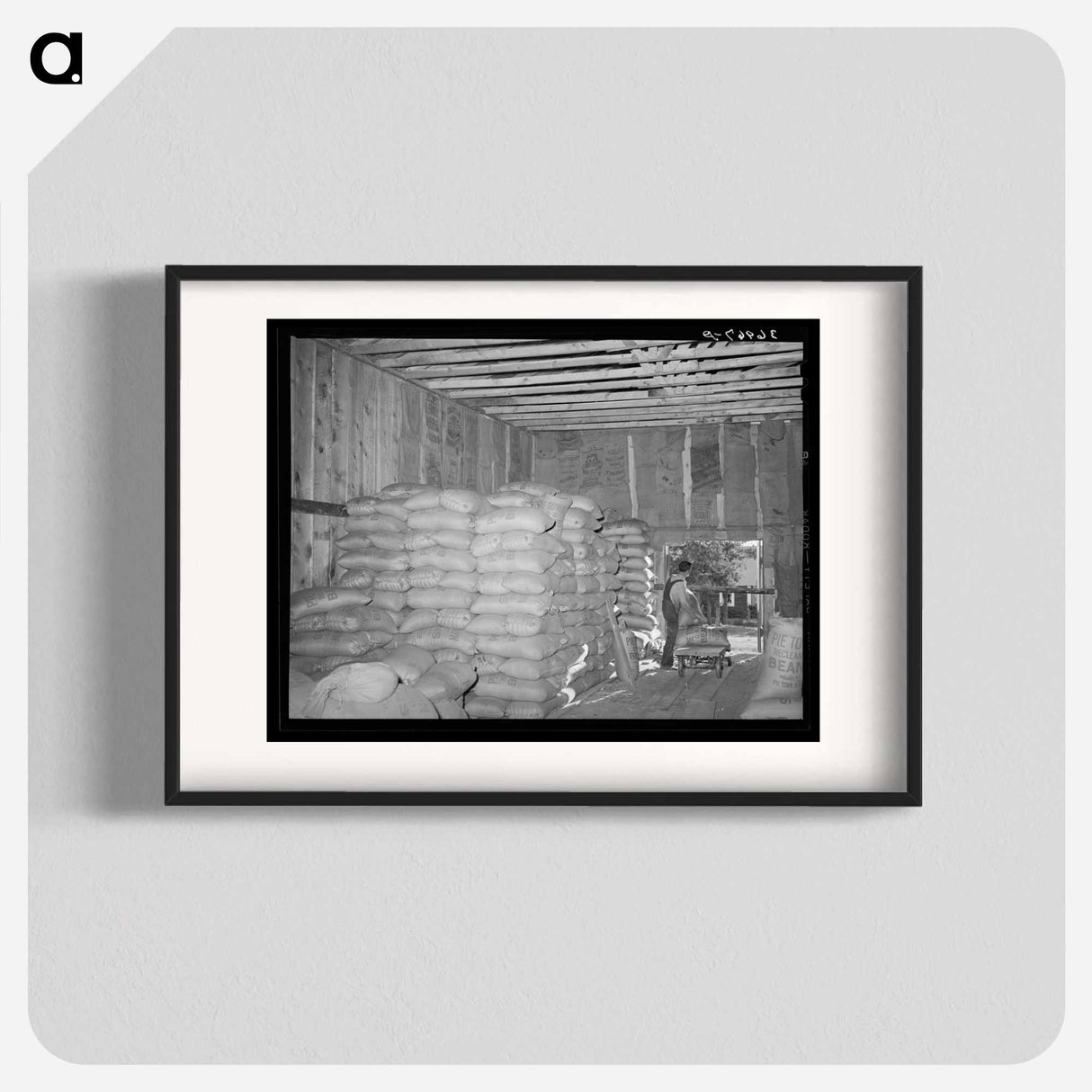 アートポスター-Bean Warehouse Interior
- ラッセル リー Poster.