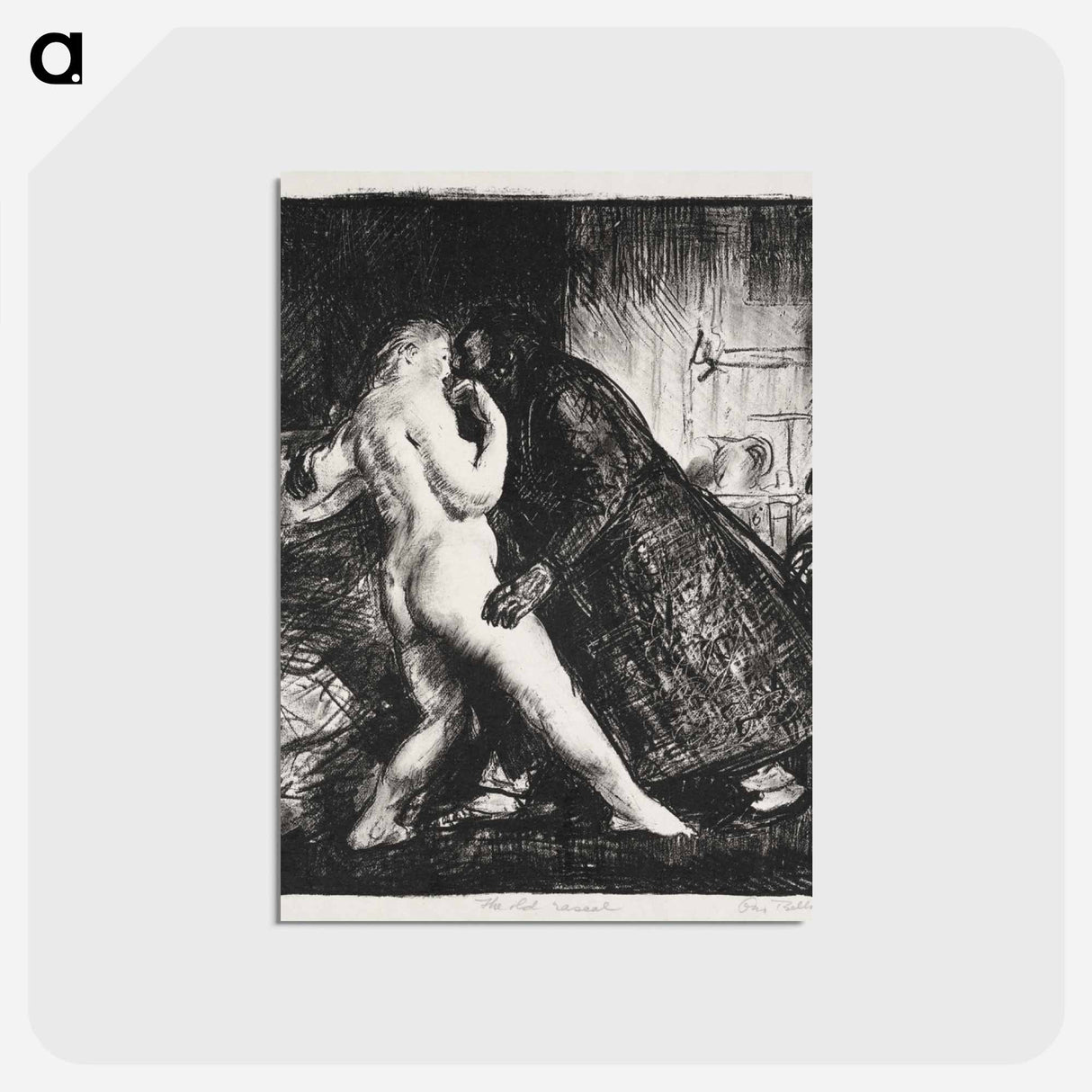 アートポストカード-The Old Rascal
- ボストン公共図書館 Postcard.