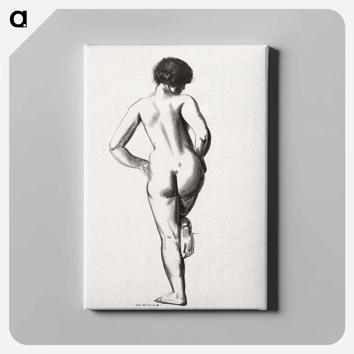 アートパネル-Nude Study
- ボストン公共図書館 Canvas.