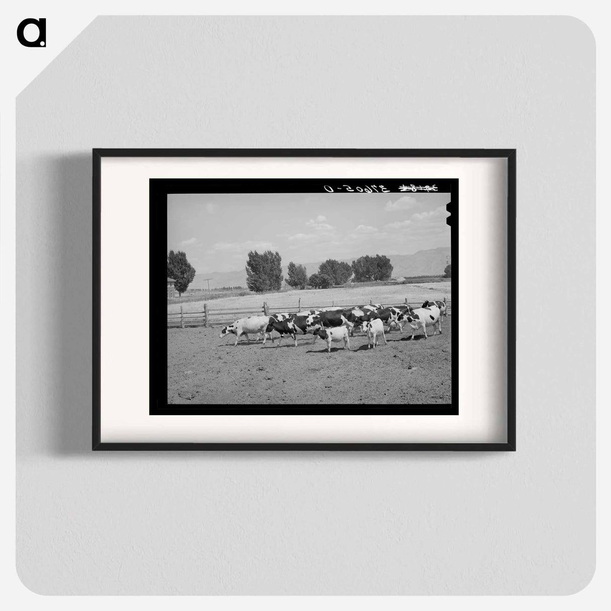アートポスター-Cache County Dairy Herds
- ラッセル リー Poster.