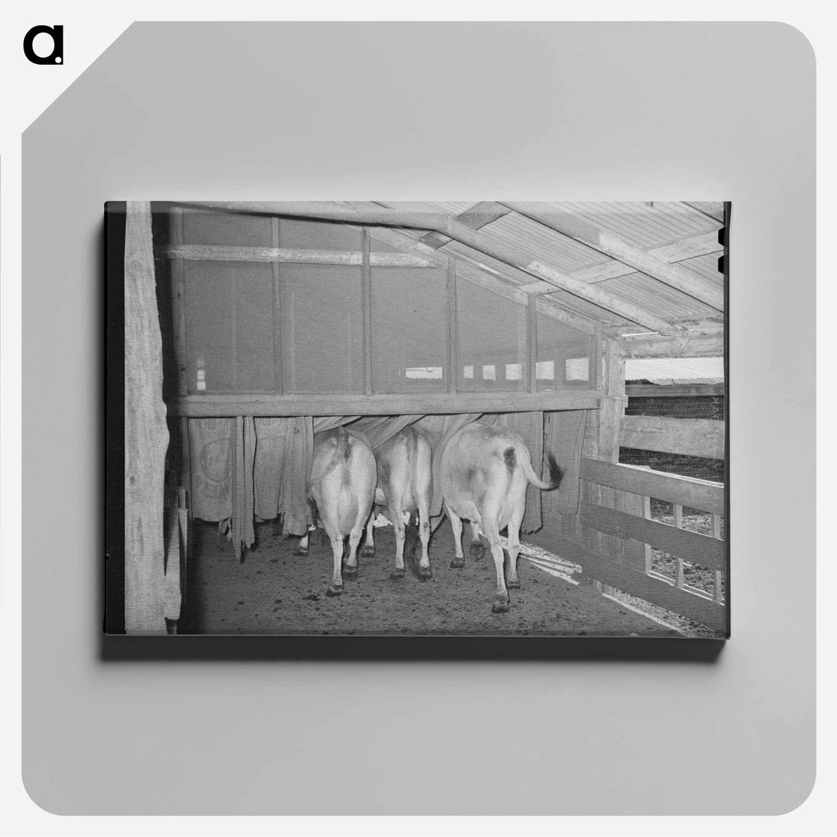 アートパネル-Cows in Burlap Bags
- ラッセル リー Canvas.