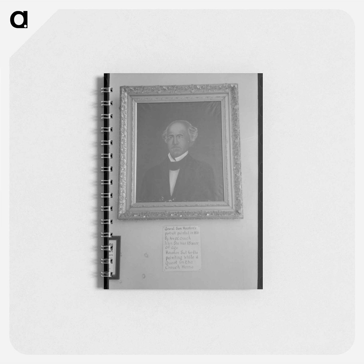 アートメモ帳-Portrait of Sam Houston in the First National Bank
- ラッセル リー Memo.