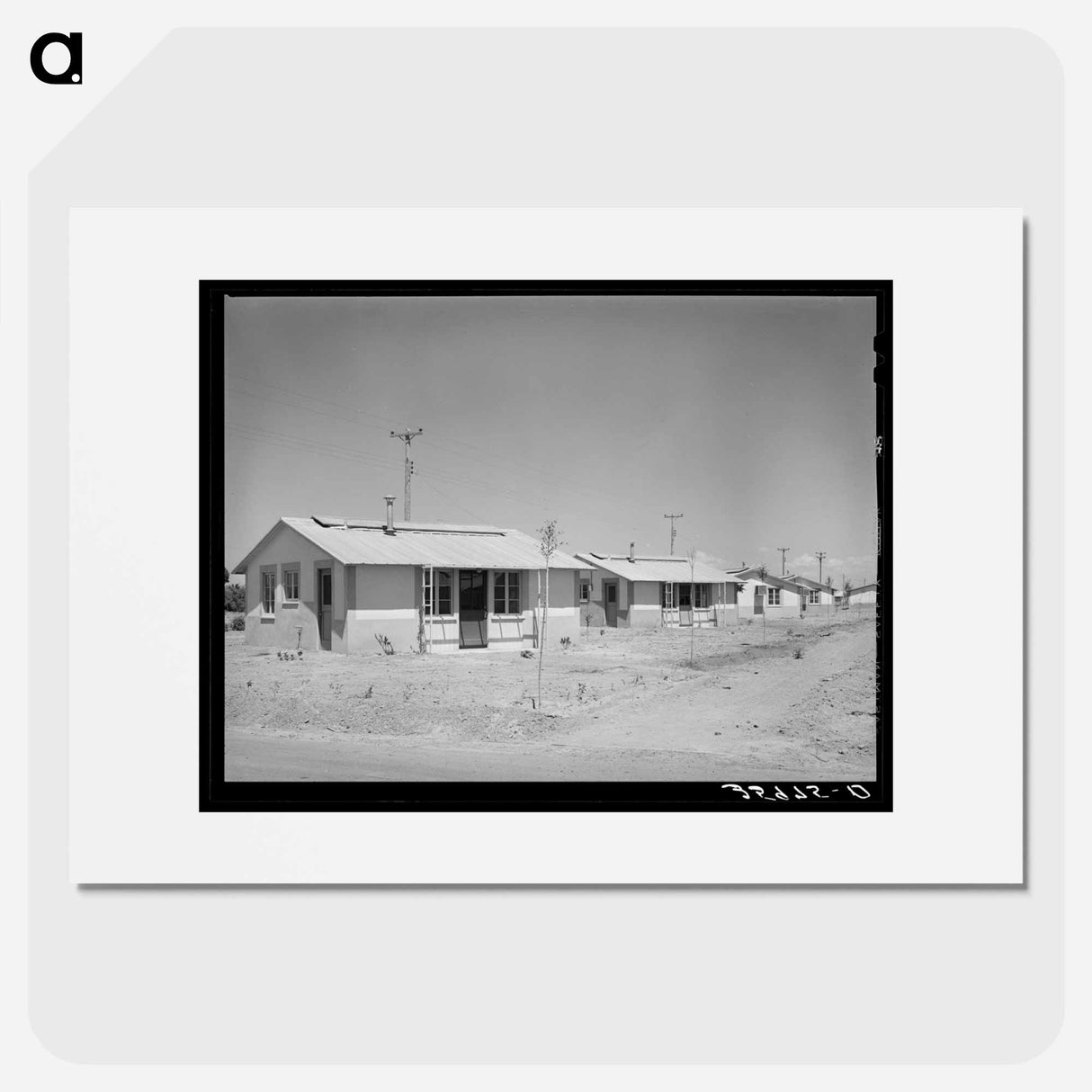アートポスター-Agua Fria Laborer's House
- ラッセル リー Poster.