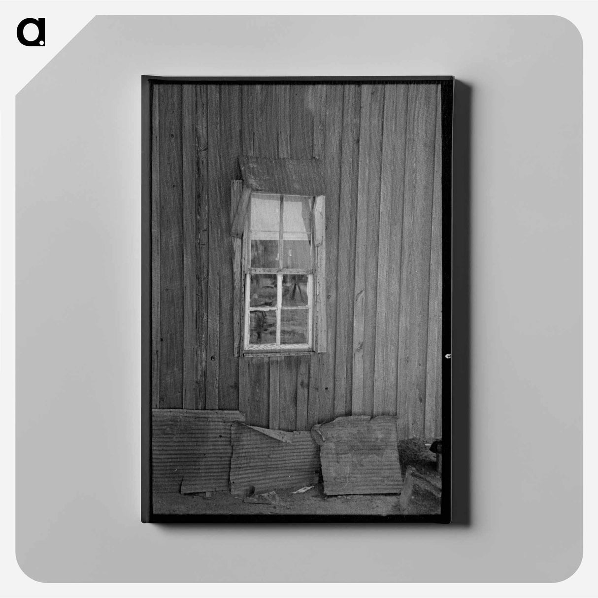 アートパネル-Front Porch of Sharecropper Cabin
- ラッセル リー Canvas.