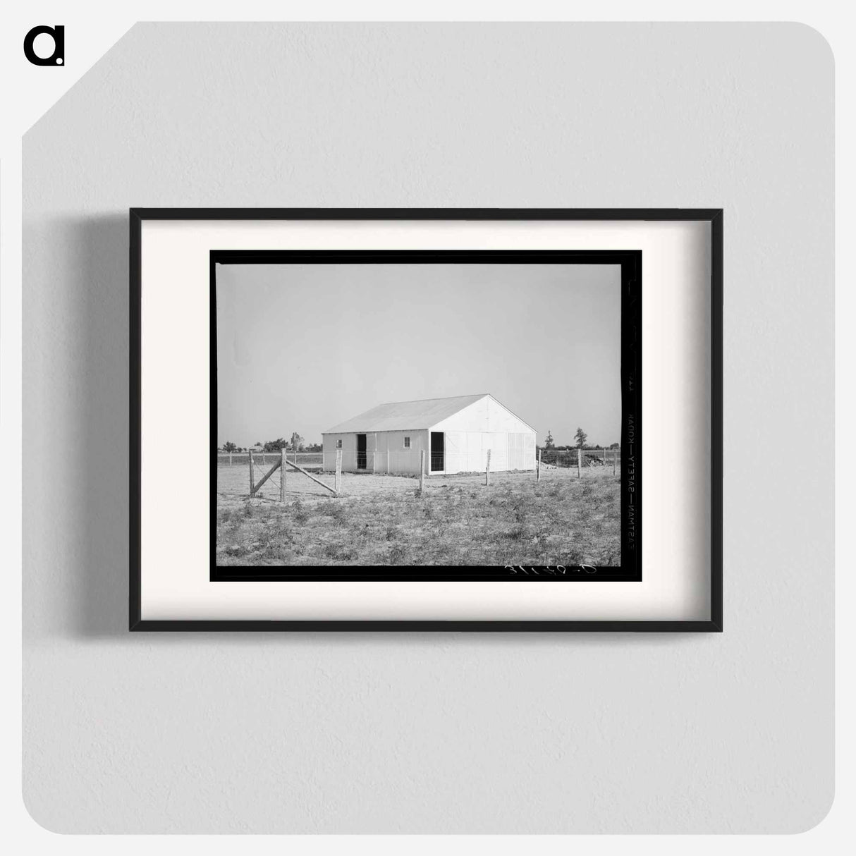 アートポスター-Barn on New Farm Unit
- ラッセル リー Poster.