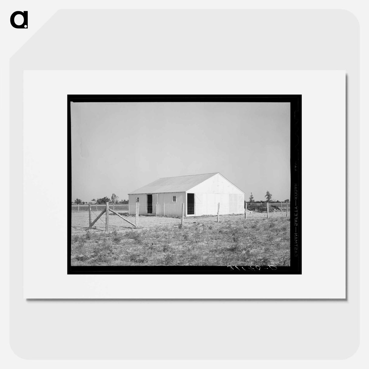 アートポスター-Barn on New Farm Unit
- ラッセル リー Poster.