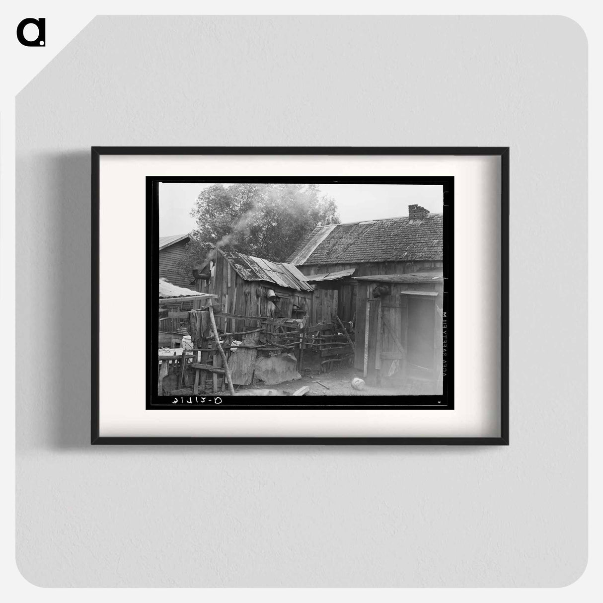 アートポスター-Backyard of Home, Norco
- ラッセル リー Poster.
