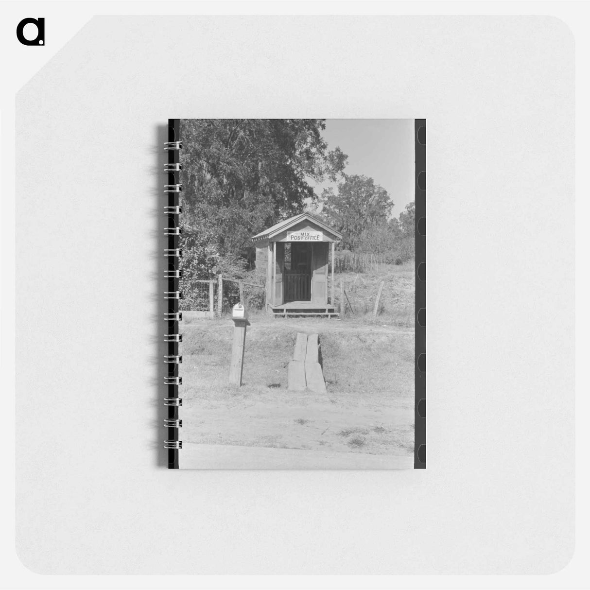 アートメモ帳-Post Office, Mix, Louisiana
- ラッセル リー Memo.