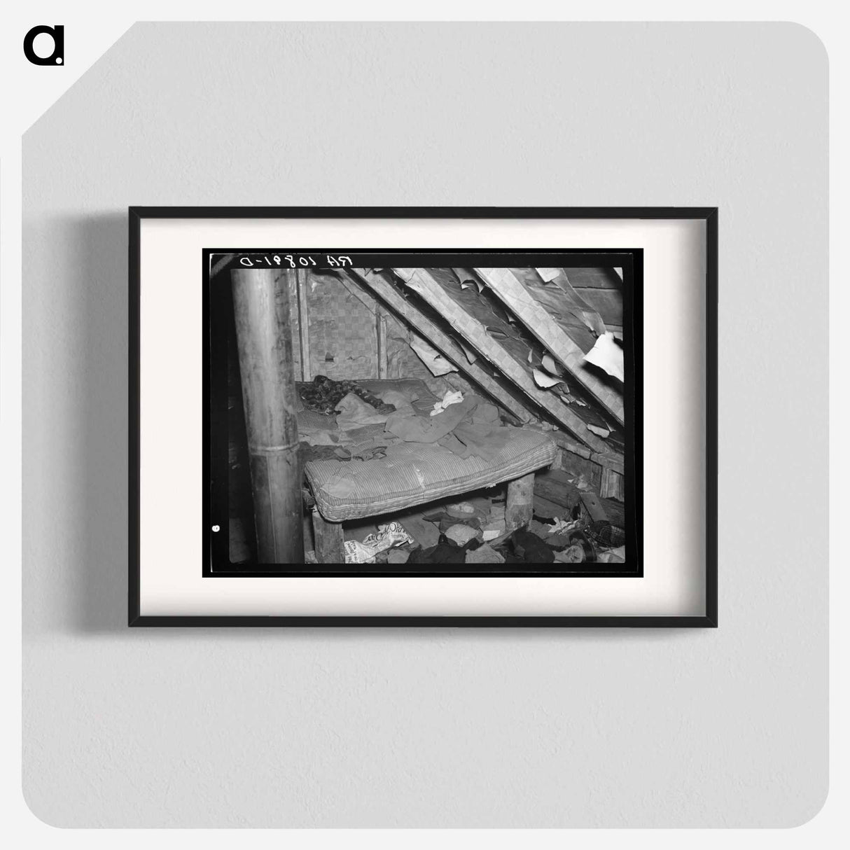 アートポスター-Attic Bedroom, Long Lake
- ラッセル リー Poster.