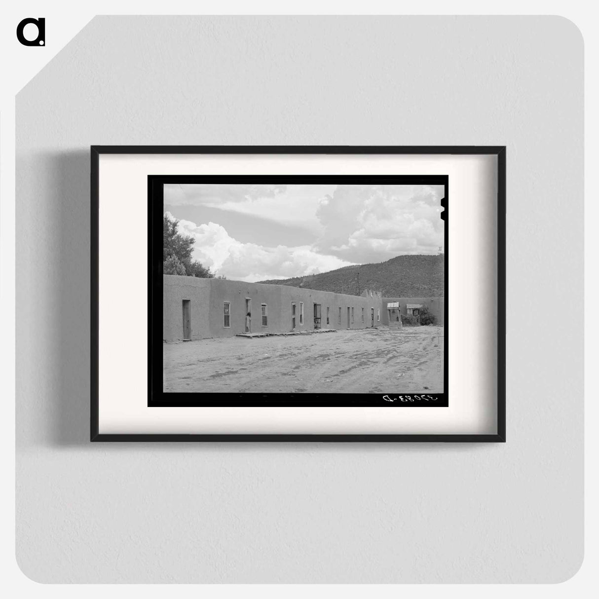 アートポスター-Adobe Dwellings, Costilla
- ラッセル リー Poster.