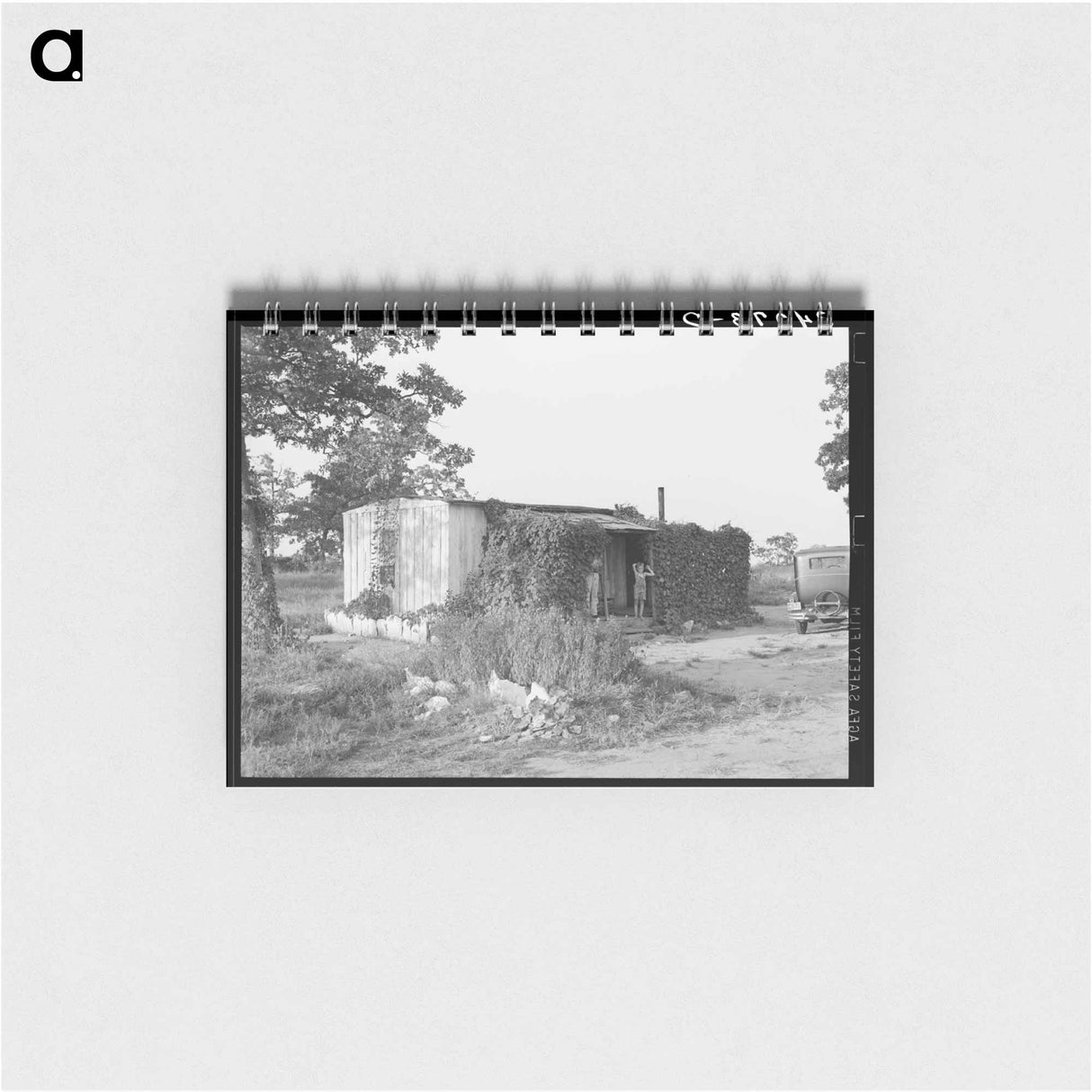 アートメモ帳-Home of Unemployed Oil Worker
- ラッセル リー Memo.