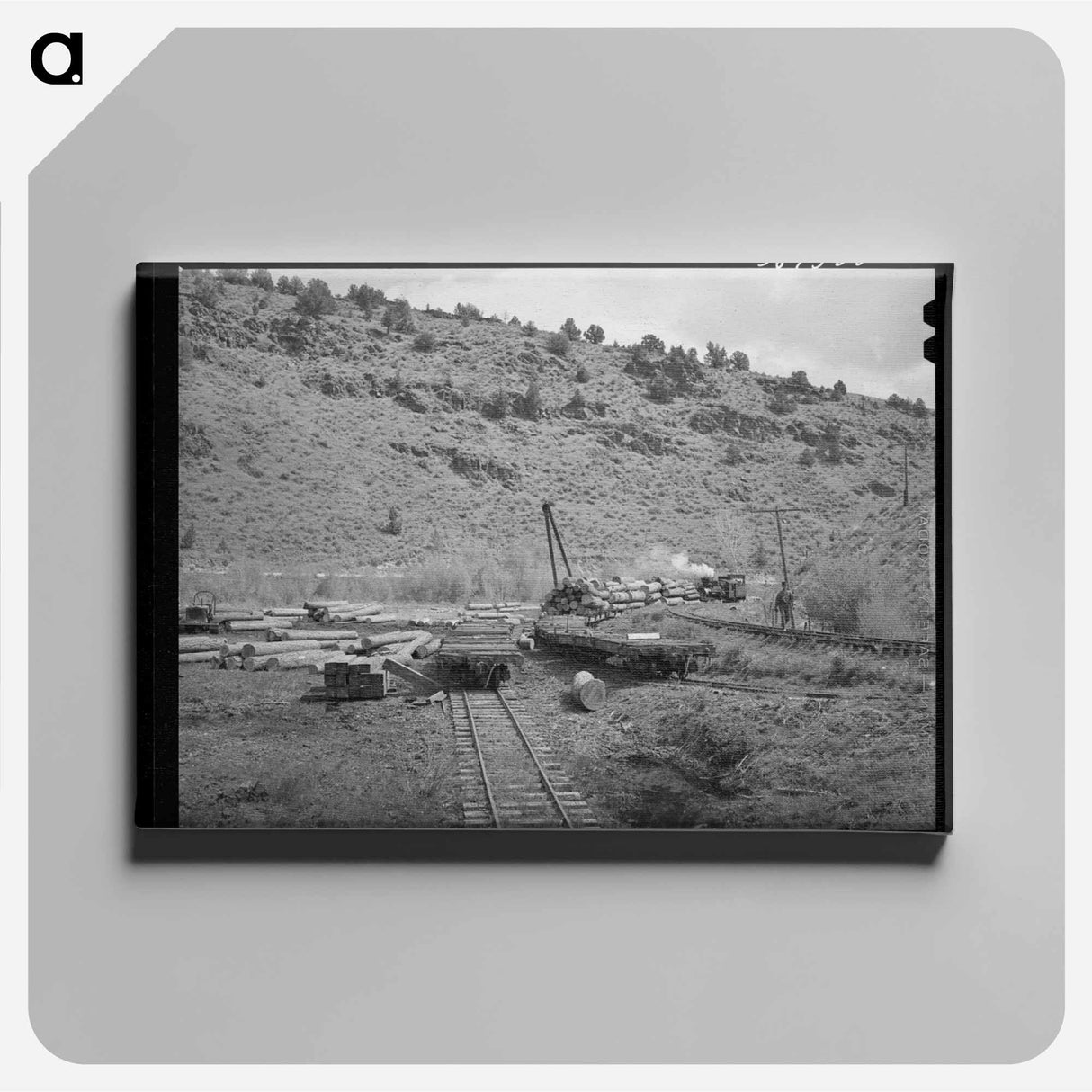 アートパネル-Baker County Logging
- ラッセル リー Canvas.