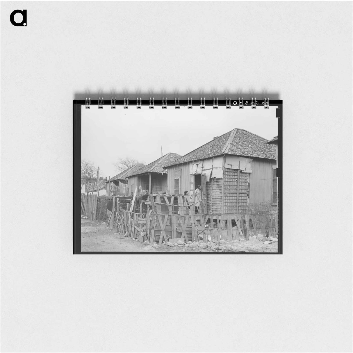 アートメモ帳-Mexican Houses, San Antonio
- ラッセル リー Memo.