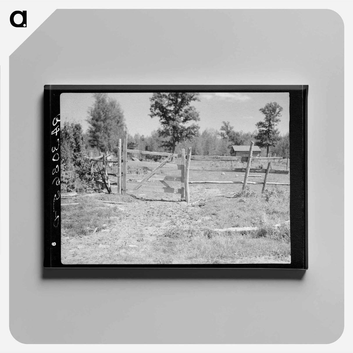 アートパネル-Fence and Gate, Ericsburg
- ラッセル リー Canvas.