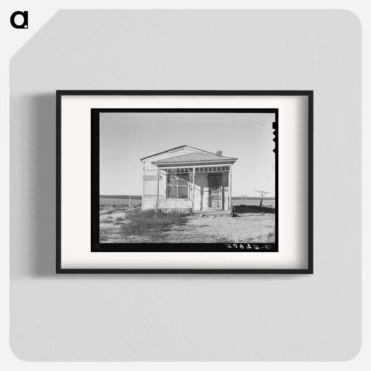 アートポスター-Abandoned House near Ambrose
- ラッセル リー Poster.