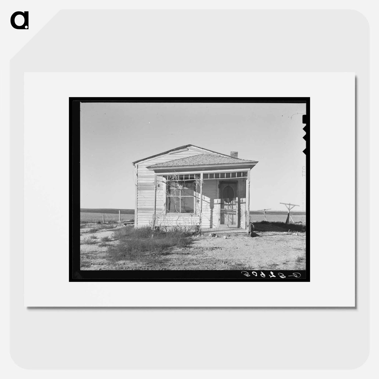 アートポスター-Abandoned House near Ambrose
- ラッセル リー Poster.