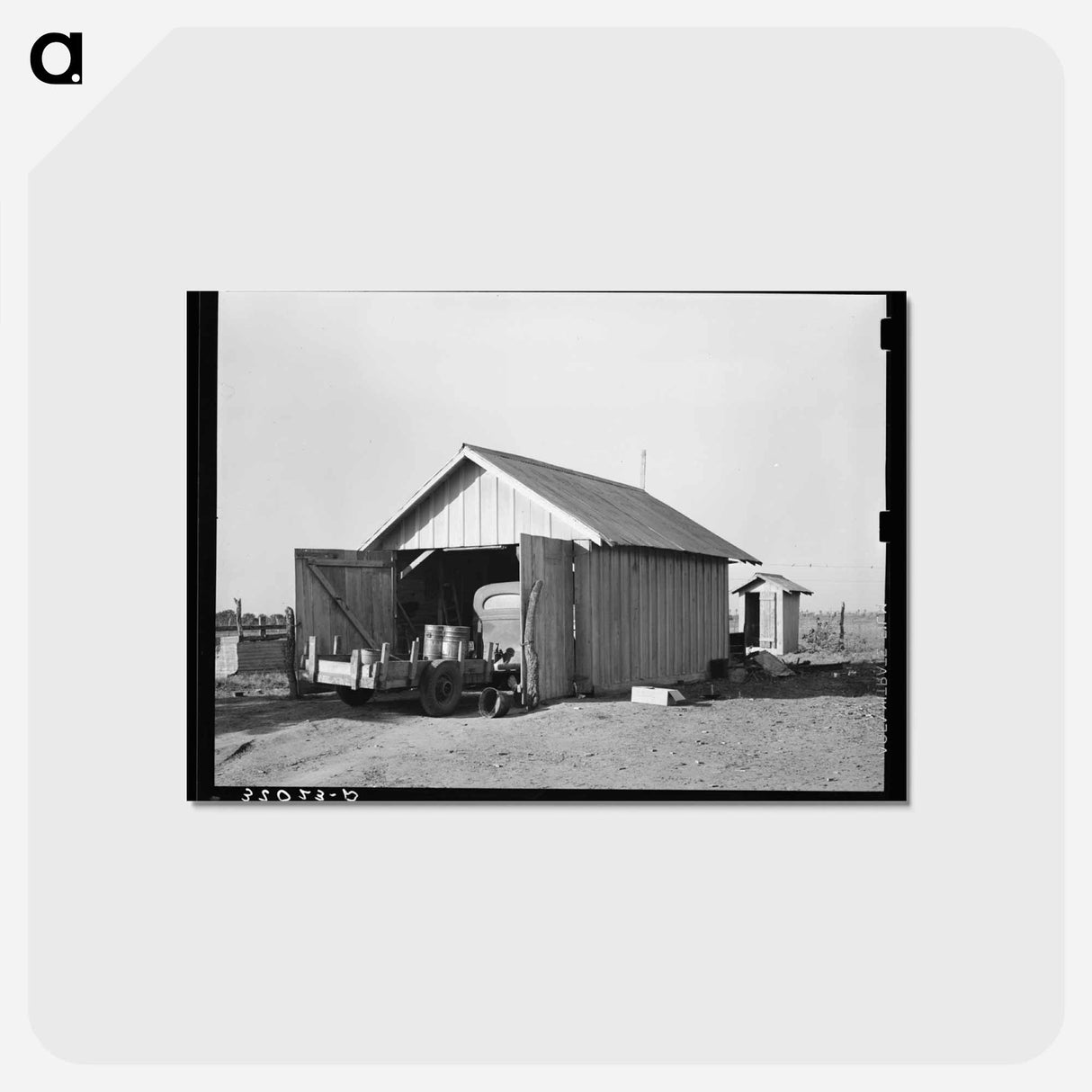 アートポストカード-FSA Client's Garbage
- ラッセル リー Postcard.