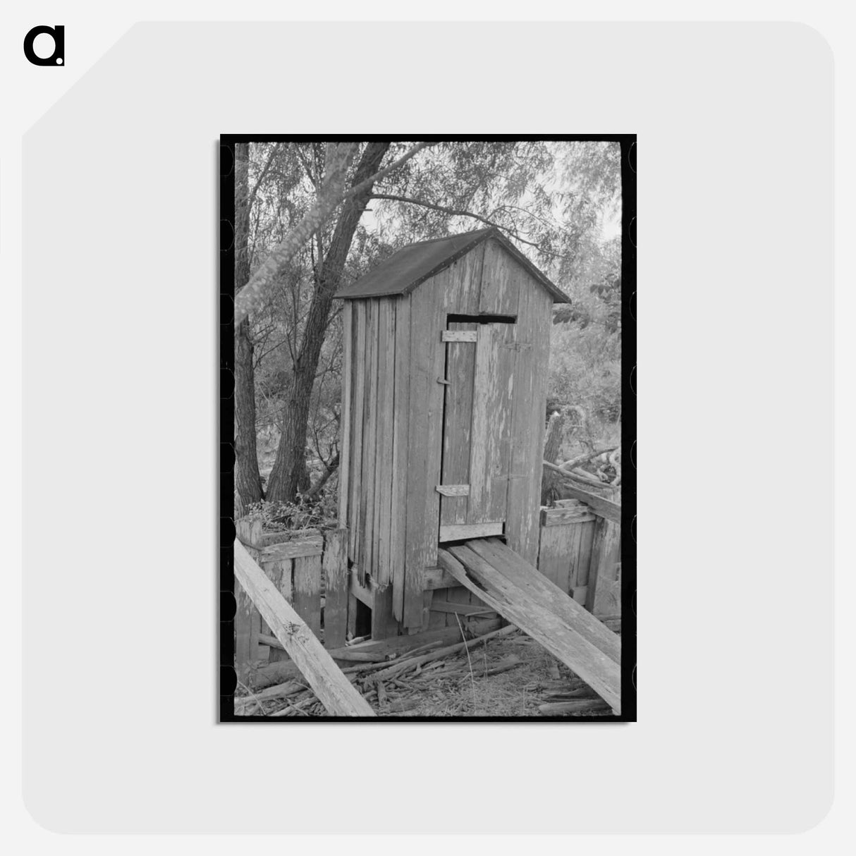 アートポストカード-Privy, Olga, Louisiana
- ラッセル リー Postcard.