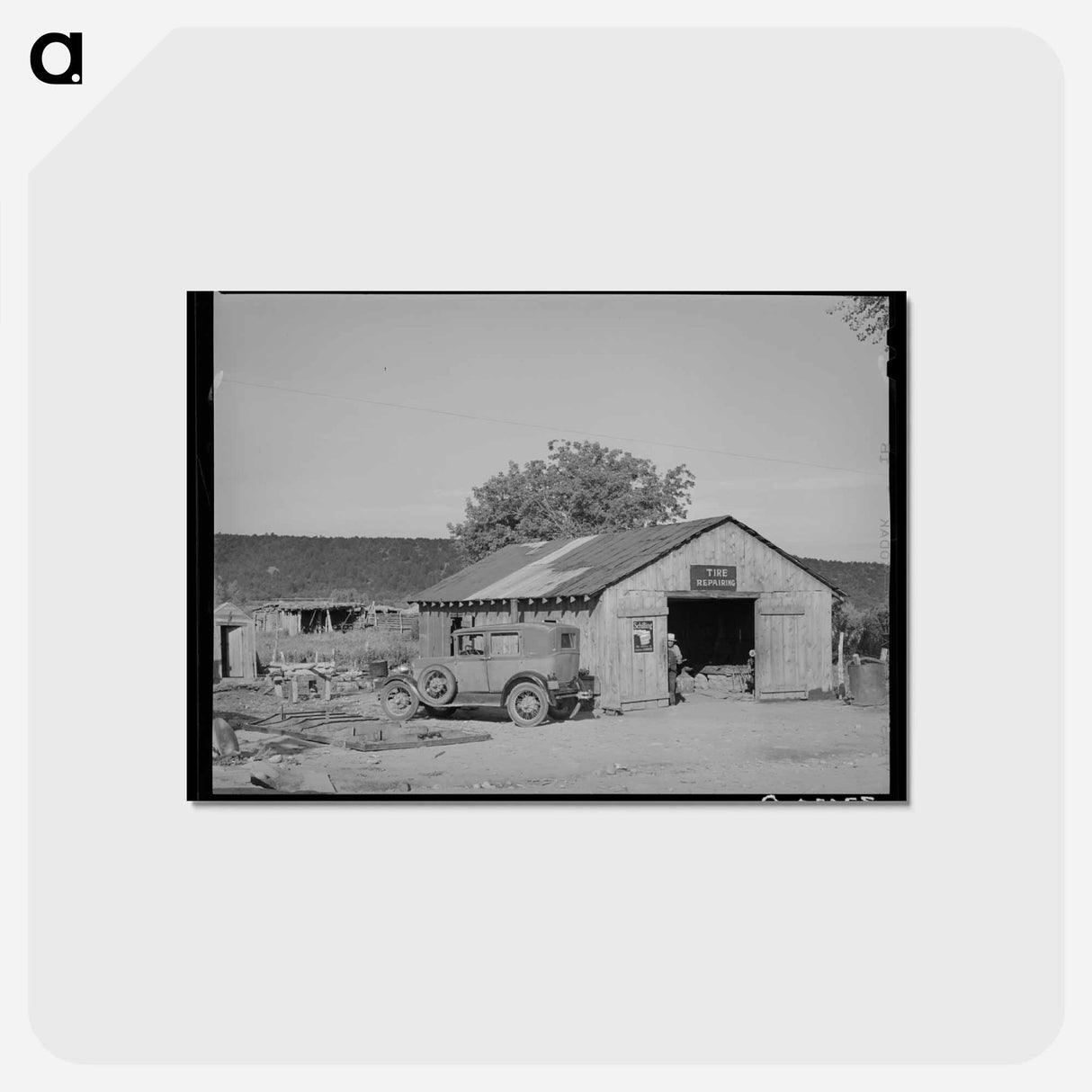 アートポストカード-Blacksmith Shop, Penasco, New Mexico
- ラッセル リー Postcard.