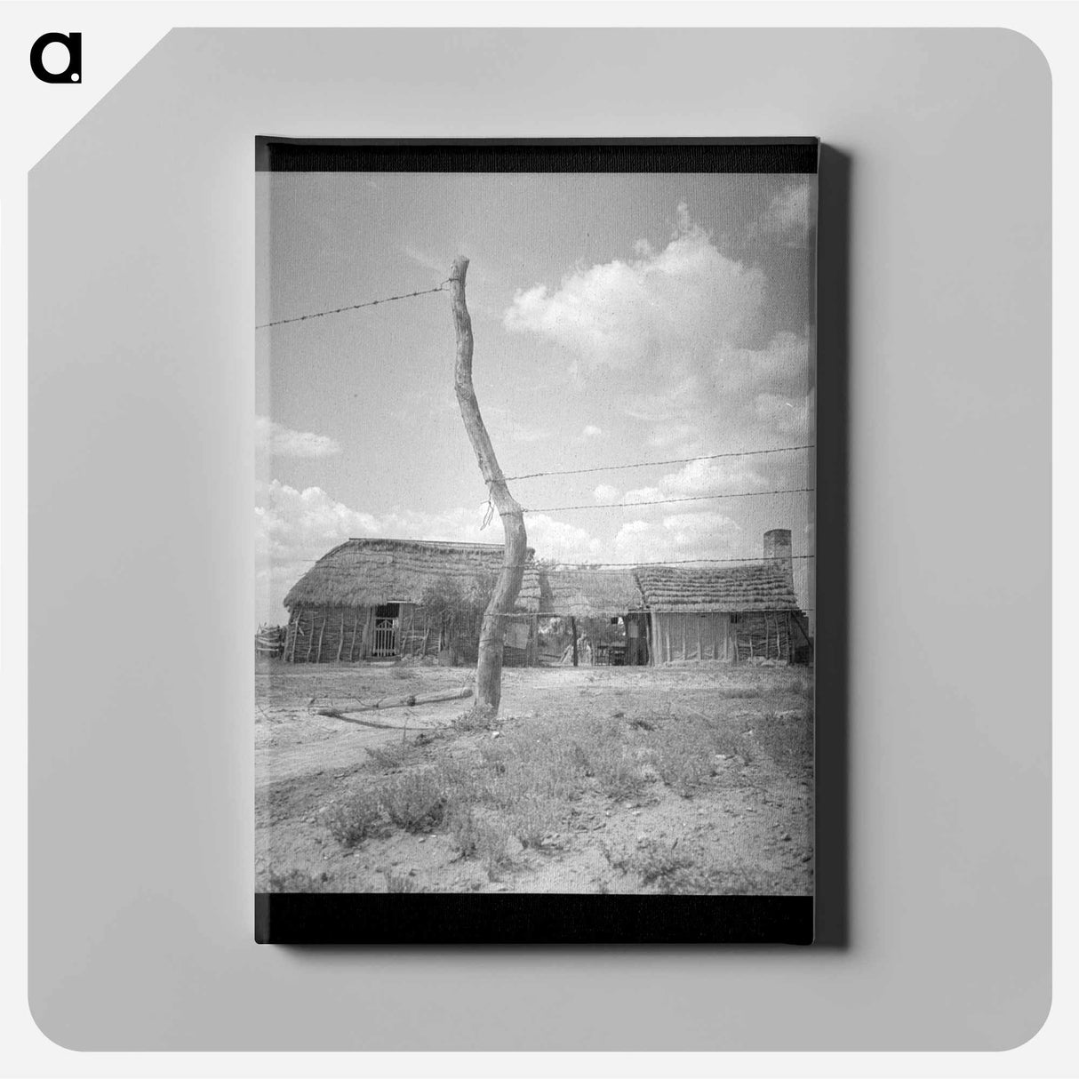 アートパネル-Rio Grande Valley Dwelling
- ラッセル リー Canvas.