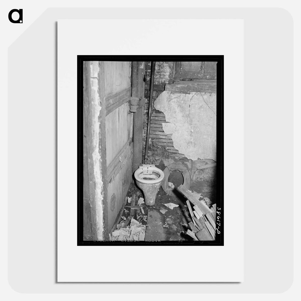 アートポスター-Basement Toilet
- ラッセル リー Poster.