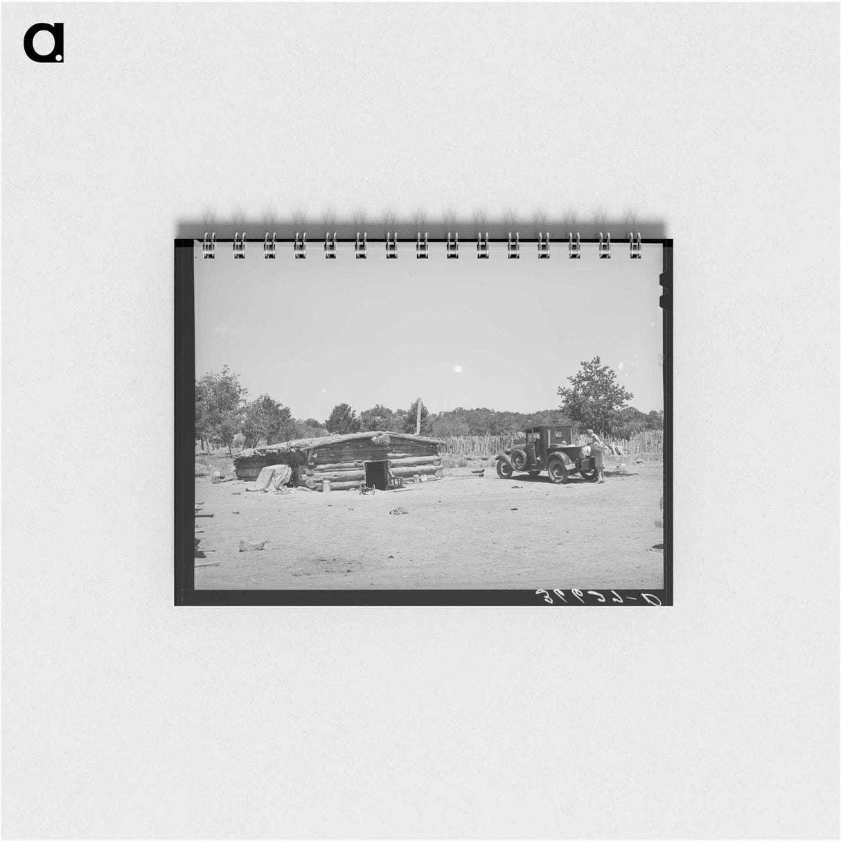 アートメモ帳-Caudills' Dugout Home
- ラッセル リー Memo.